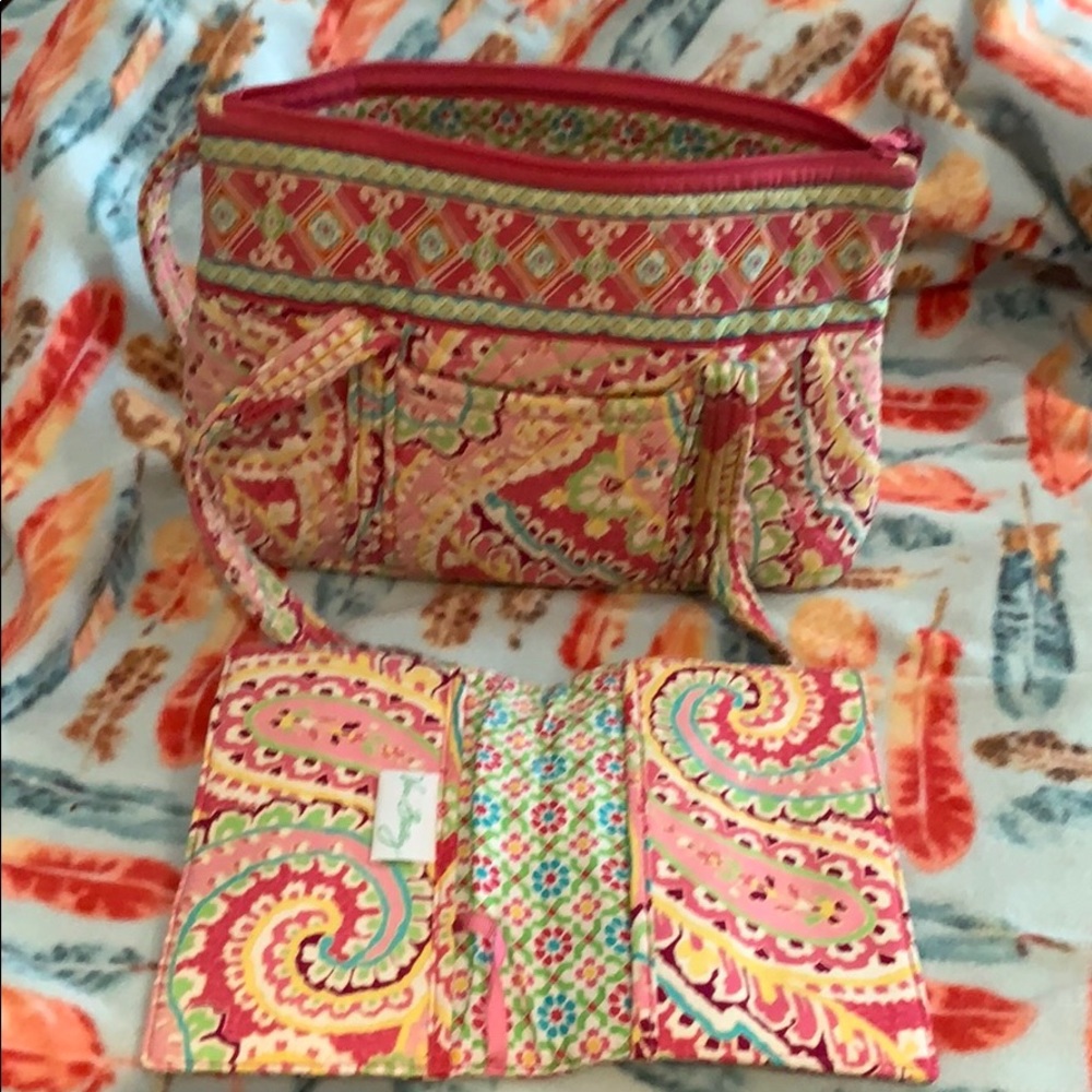 Small tote with matching book cover